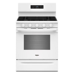 Whirlpool WFGS5730SW 30-inch Gas Range with Air Cooking Technology and EZ-2-Lift™ Hinged Grates