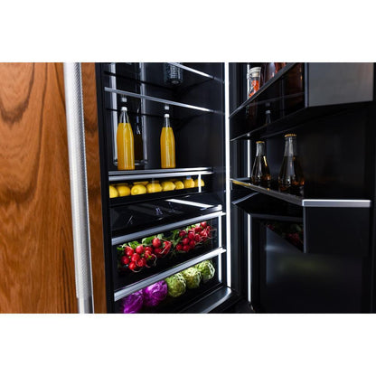Kitchenaid W11220303 JennAir Rise-Style Built-In Column Refrigerator Handle Assembly - Stainless Steel for Various JBZFR and JBRFR Models