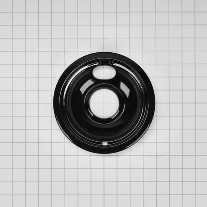 Maytag W10290353RW Range Electric/Cooktop 6-IN Round Drip Bowl (Single-Pack) - Black for Non-Hinged, 2-Wire Plug Cooking Elements
