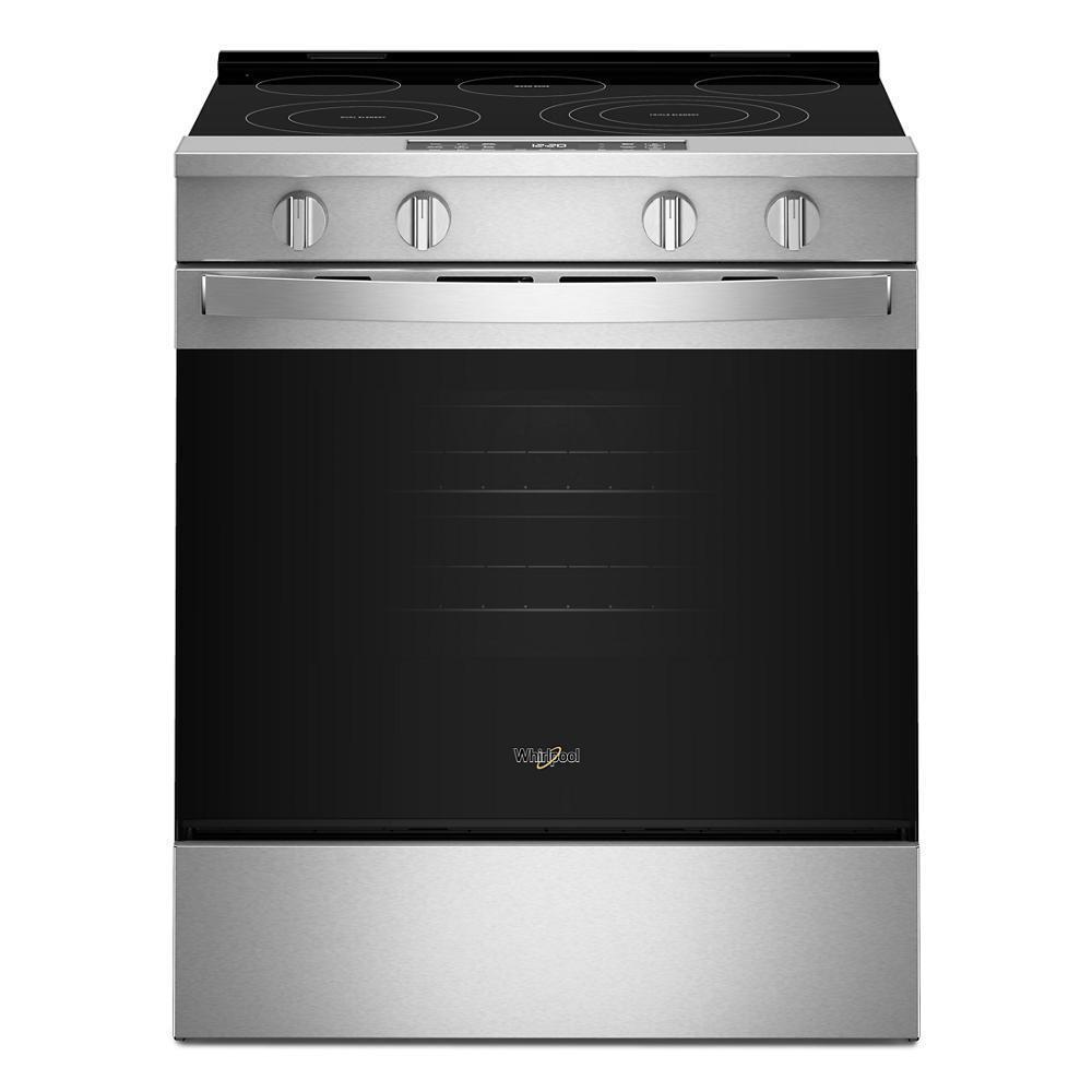 Whirlpool WSES5030SZ 30-inch Electric Smart Range with Air Cooking Technology