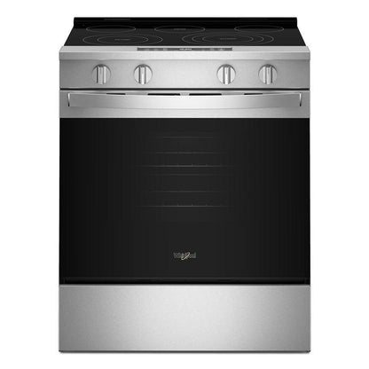 Whirlpool WSES5030SZ 30-inch Electric Smart Range with Air Cooking Technology