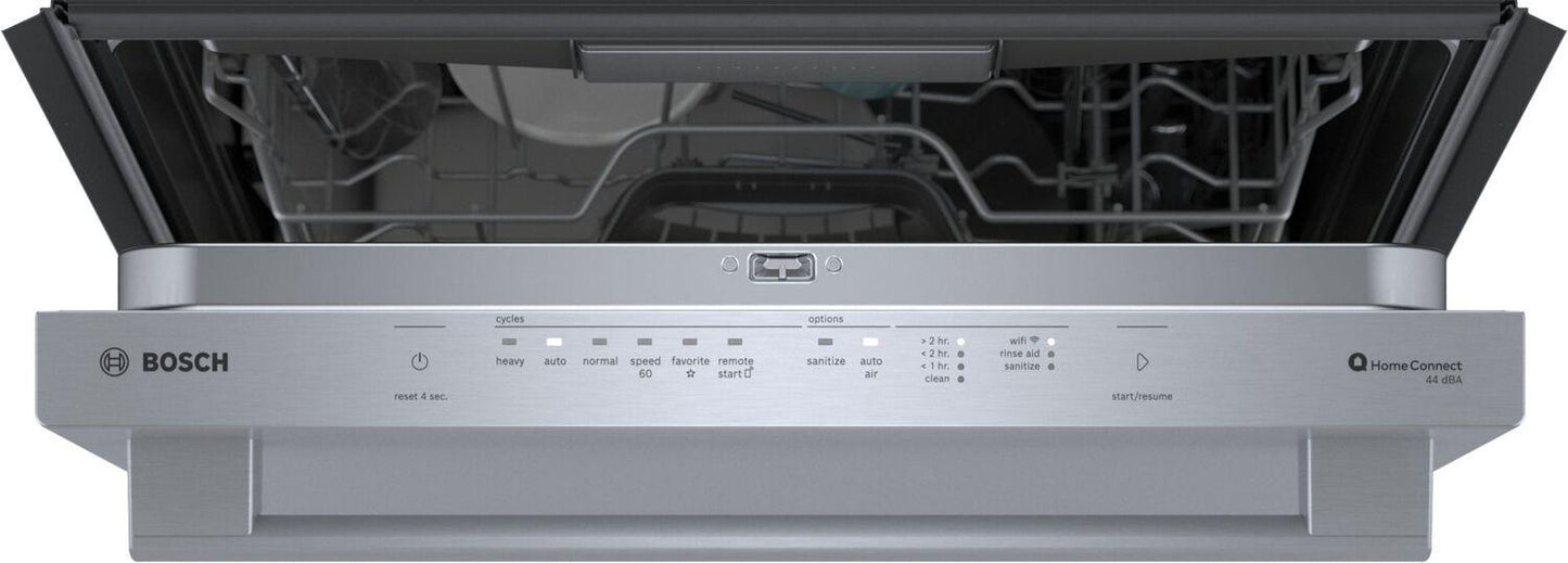 Bosch SHX65CM5N 500 Series, built-under dishwasher, 24'', Brushed steel anti-fingerprint