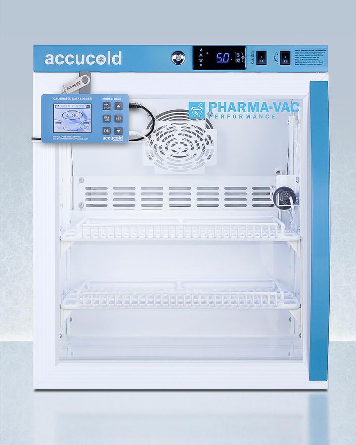 Summit ARG2PVDL2BLHD 2 CU.FT. Compact Vaccine Refrigerator