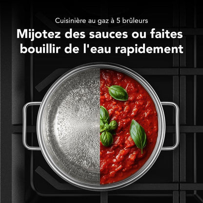 Kitchenaid KSGS430SPS 5.0 Cu. Ft. Smart Slide-in Gas Range with Convection Cooking Modes and Steam Bake Mode