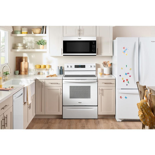 Whirlpool WMMS5630TW 2.1 cu. ft. Microwave Hood with 4-Speed Venting