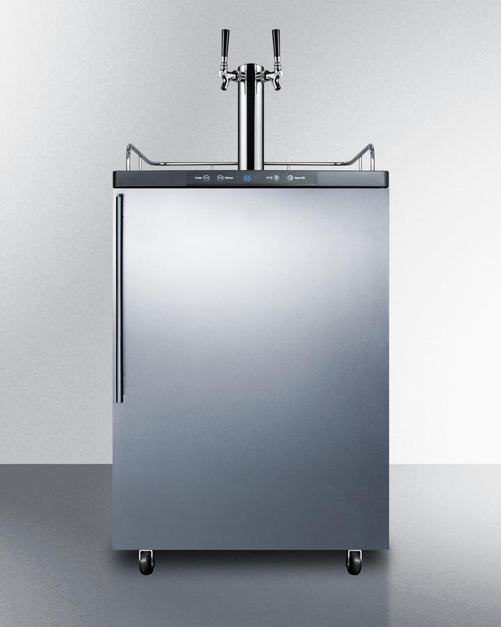 Summit SBC635MSSHVTWIN 24" Wide Kegerator