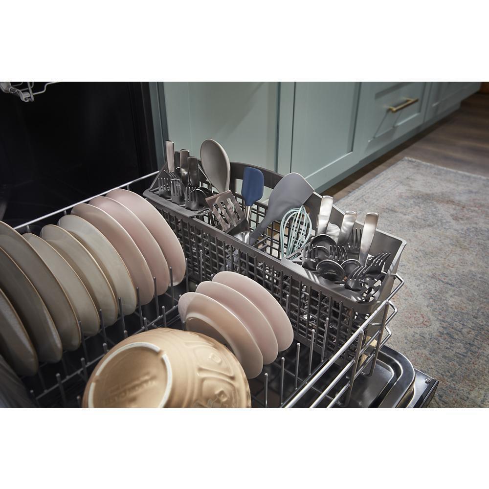 Whirlpool WDTS7024RZ Eco Series Quiet Dishwasher with a washing 3rd Rack & Water Repellent Silverware Basket