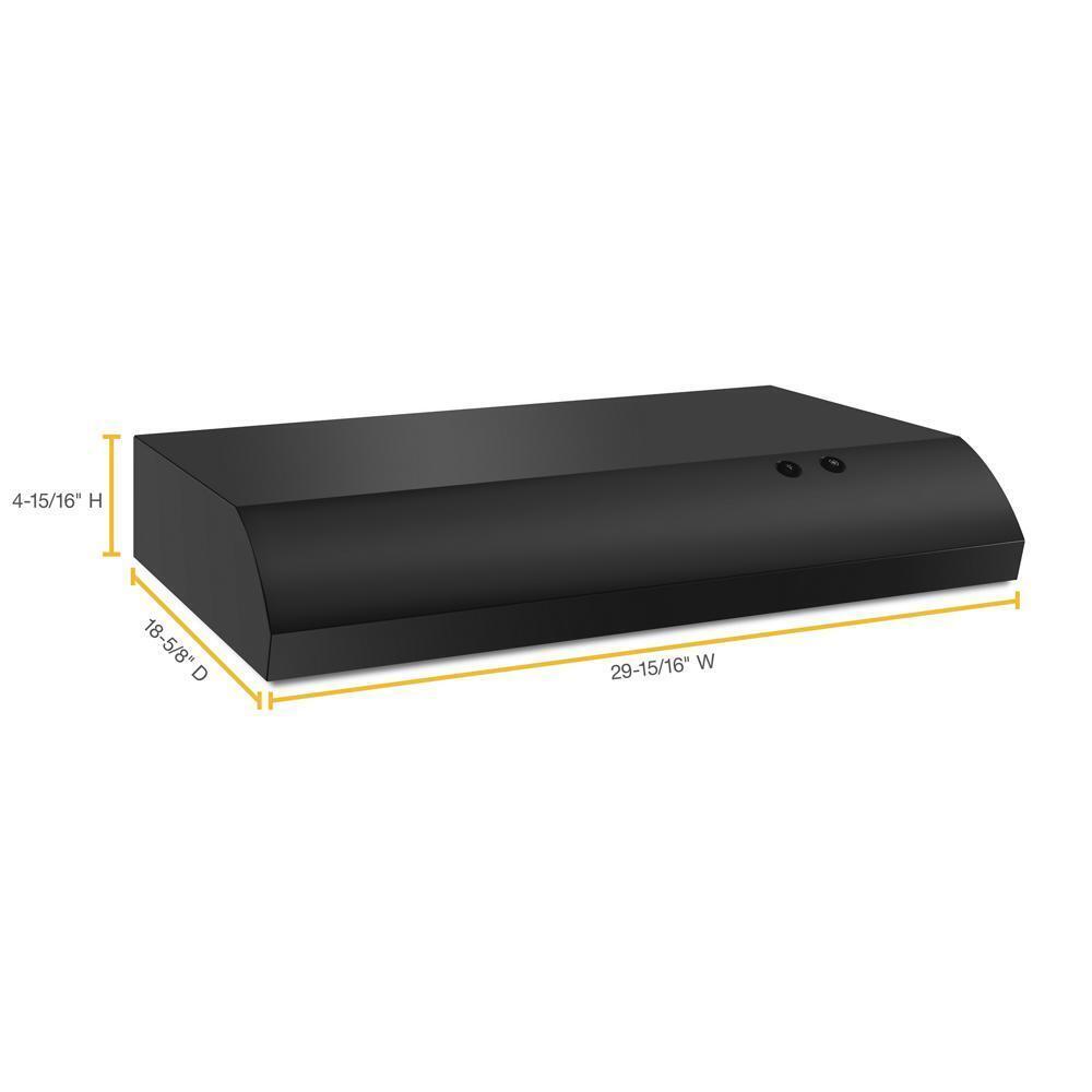 Maytag UXT2030ADB 30" Range Hood with the FIT System