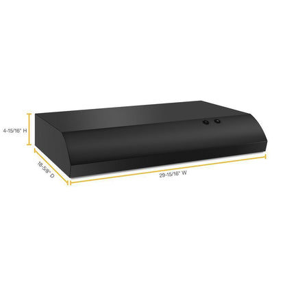 Maytag UXT2030ADB 30" Range Hood with the FIT System