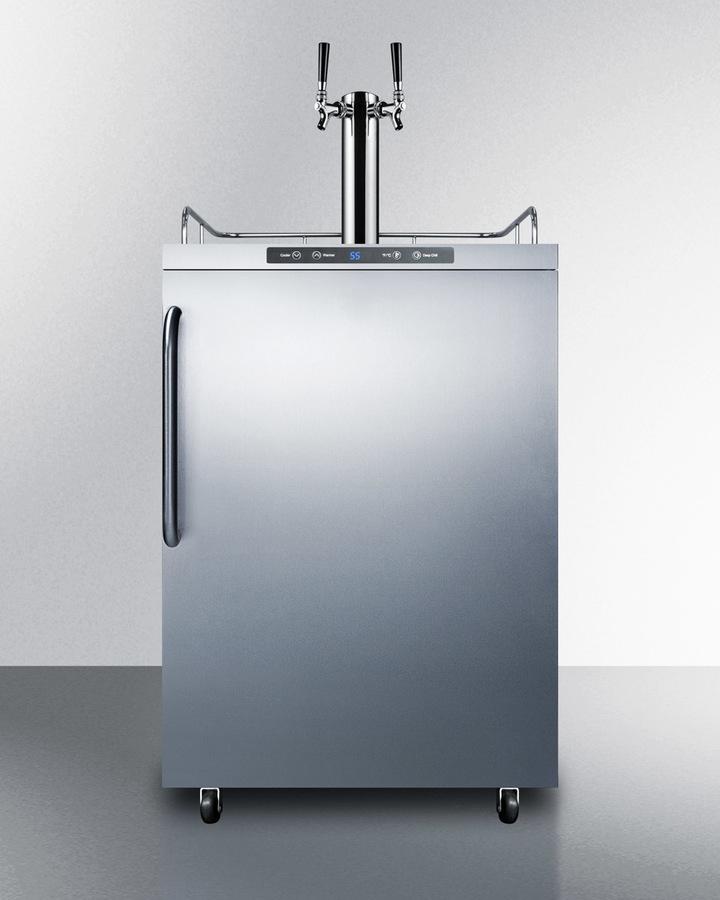 Summit SBC635MOSTWIN 24" Wide Outdoor Kegerator