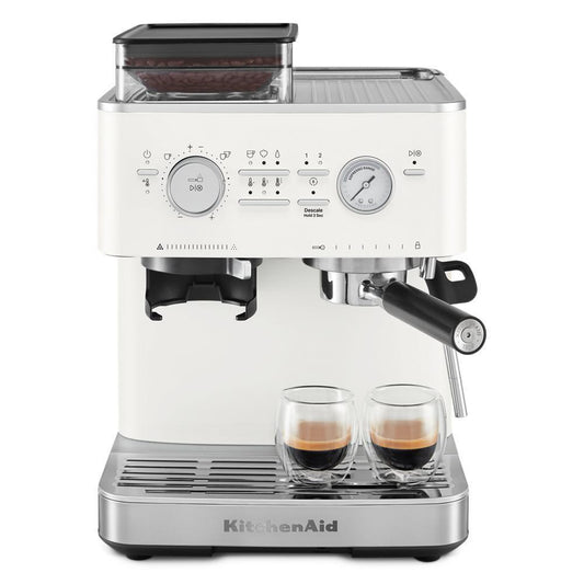 Kitchenaid KES6551PL Semi Automatic Espresso Machine with Burr Grinder