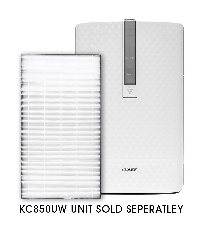 FZC100HFU Sharp True HEPA KC850U Replacement Filter
