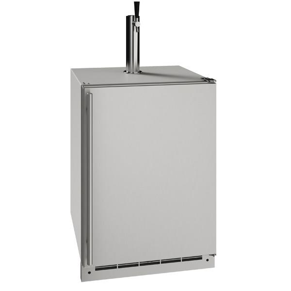 U-Line UOKR124SS01A Okr124 24" Keg Refrigerator With Stainless Solid Finish (115 V/60 Hz)