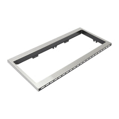 Kitchenaid W11451308 Built-In Low Profile Microwave Slim Trim Kit, Stainless Steel, Size: 31.5
