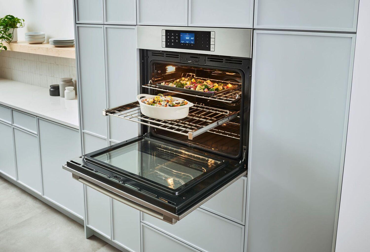 800 Series Single Wall Oven 30" Stainless Steel