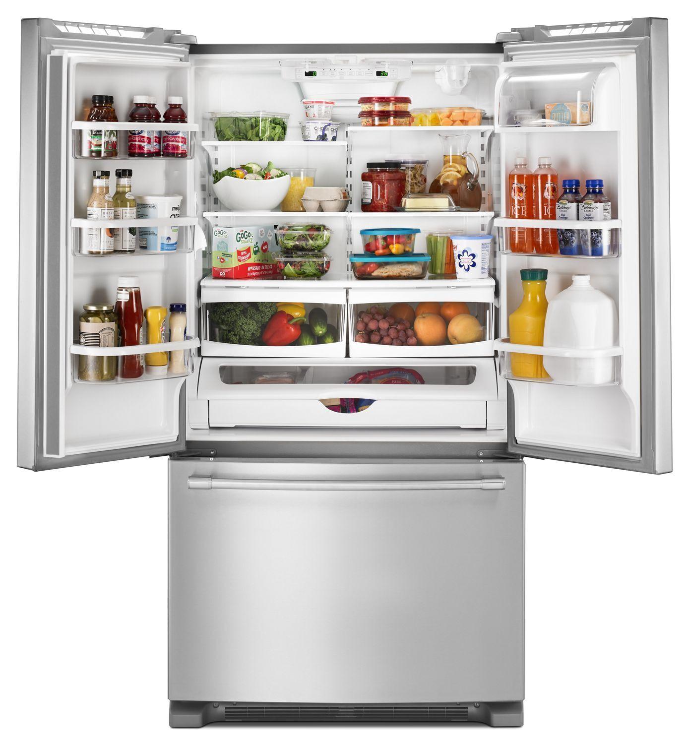 Maytag MFC2062FEZ 36- Inch Wide Counter Depth French Door Refrigerator - 20 Cu. Ft.