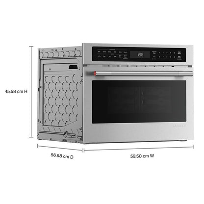 Kitchenaid KMBS724SPS 24" Built-In More-In-One Convection Microwave Speed Oven with Air Fry Mode