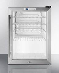 Summit SCR312LCSS Compact Beverage Center