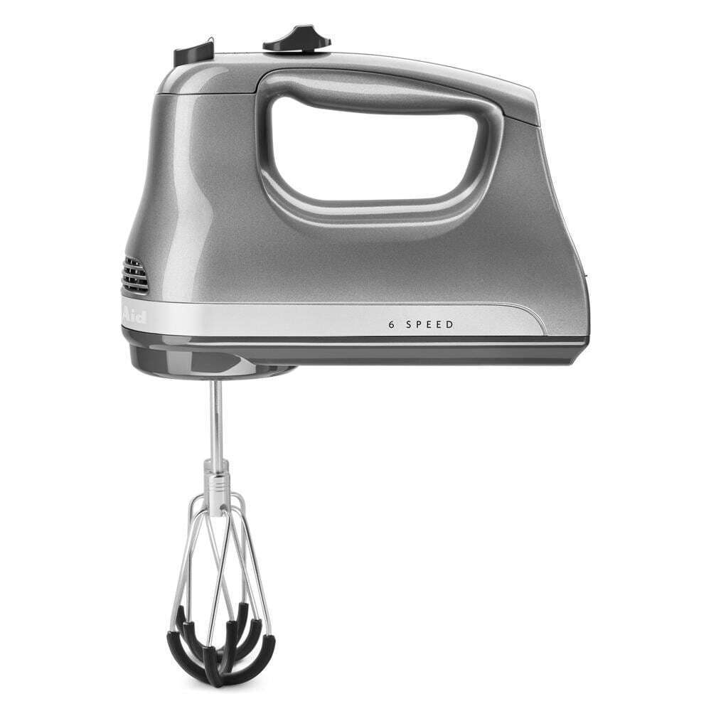 Kitchenaid KHM6118CU 6 Speed Hand Mixer with Flex Edge Beaters