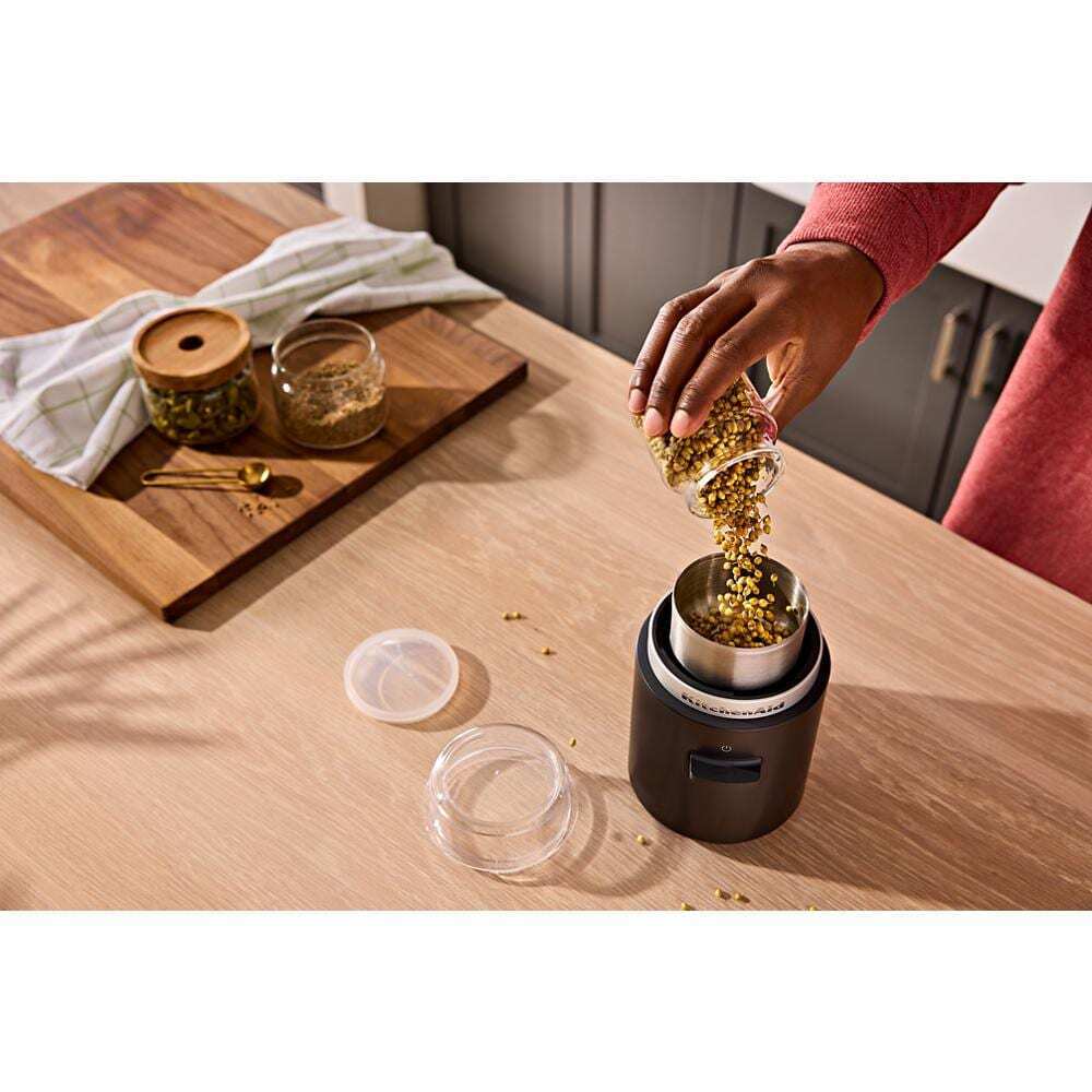 KBGR111BM KitchenAid Go® Cordless Blade Coffee Grinder - battery included