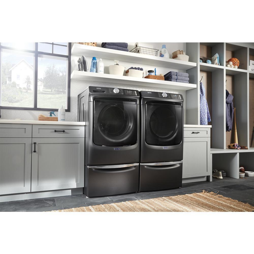 Maytag MED5630MBK Front Load Electric Dryer with Extra Power and Quick Dry cycle - 7.3 cu. ft.