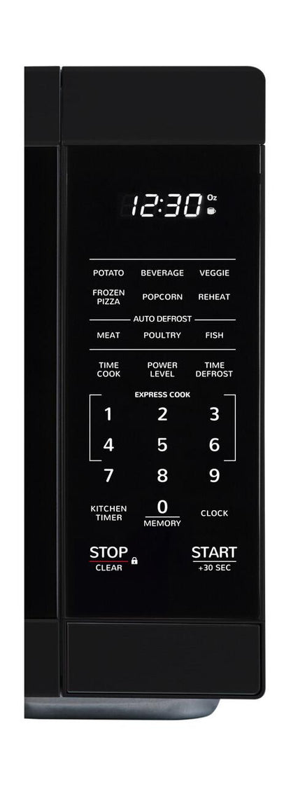 Sharp SMC1161HB 1.1 cu. ft. Black Countertop Microwave Oven