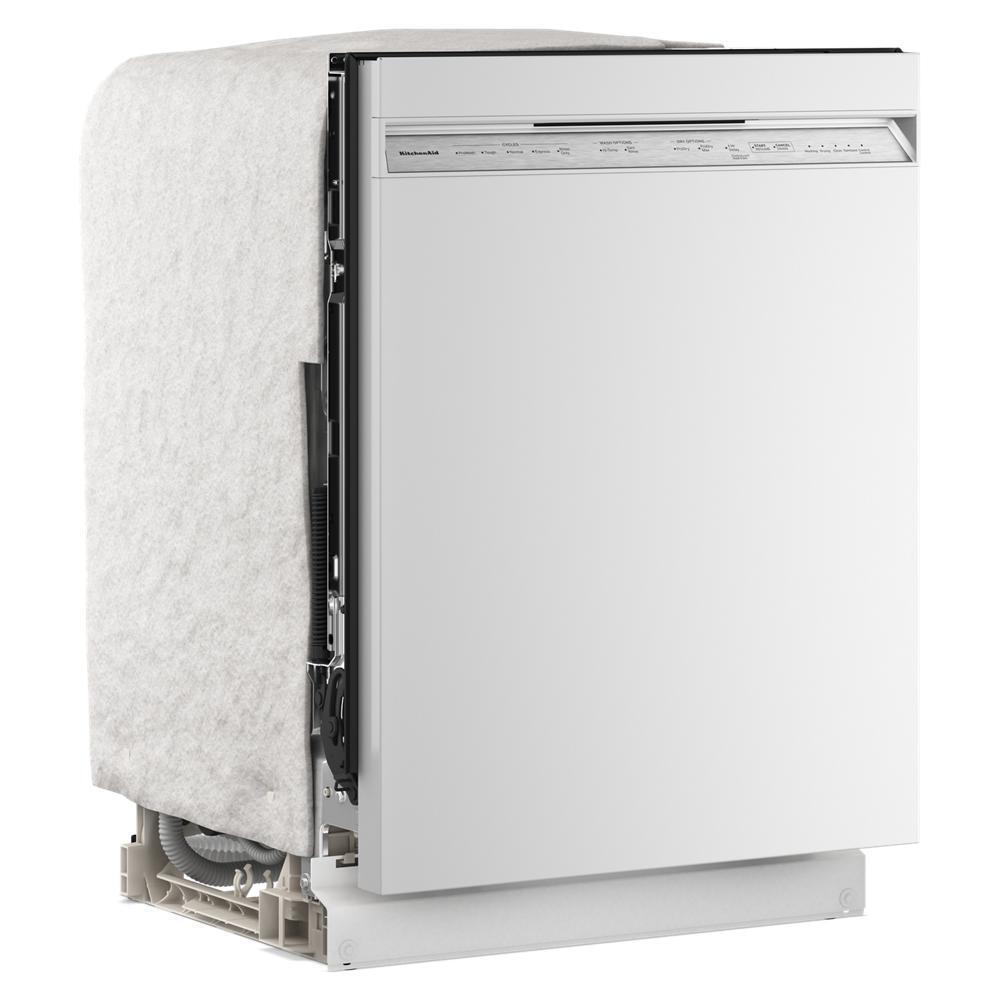 Kitchenaid KDFS224SWH Third Level Utensil Rack Dishwasher with 30+ Total Wash Jets, 47 dBA