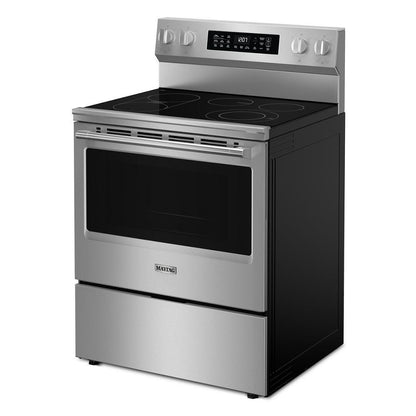 Maytag MFES7030SZ 30-Inch Wide Electric Range With Grill Mode and No Preheat Air Fry - 5.3 cu. ft.