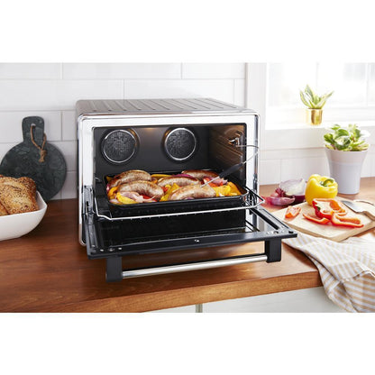 Kitchenaid KCO224BM Dual Convection Countertop Oven with Air Fry and Temperature Probe