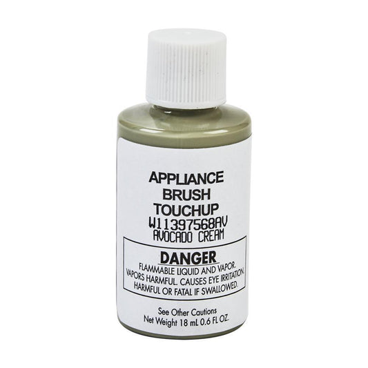Whirlpool W11397568AV Touch-Up Paint with a Brush - Avocado Cream 0.6-oz