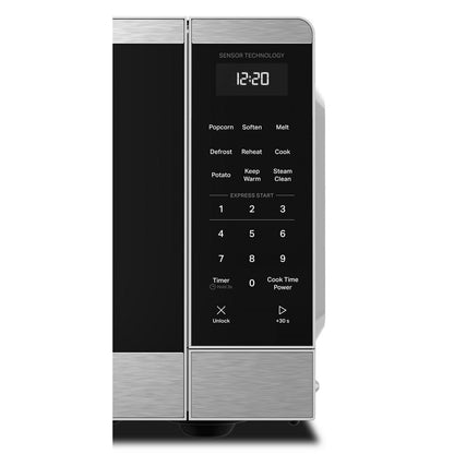 Whirlpool WMCS3119TZ 0.9 Cu. Ft. Fingerprint Resistant Stainless Steel Countertop Microwave with 5 Auto Cooking Modes - 900 watt