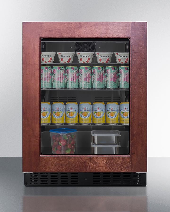 Summit ASDG2411PNR 24" Wide Built-in Beverage Center, ADA Compliant (panel Not Included)