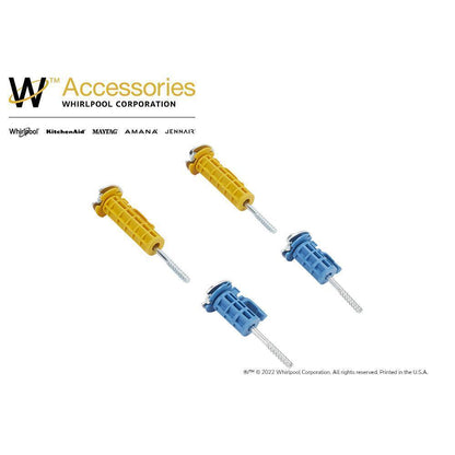 Kitchenaid W10763470 Front Load Washer Shipping Bolt Kit Containing Four Bolts