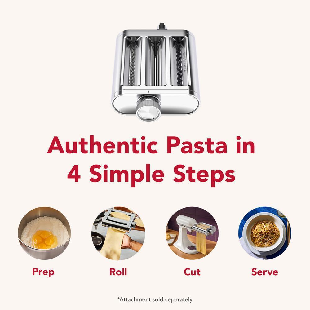 Kitchenaid KSM3MPA 3-in-1 Metal Pasta Attachment
