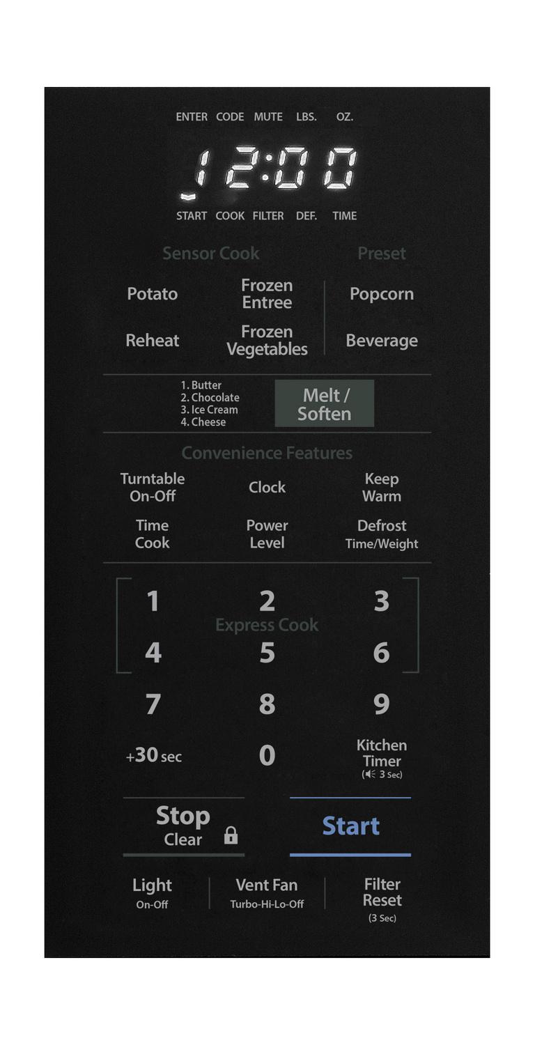 Sharp SMO1854DS 1.8 cu. ft. Stainless Steel 1100W Over-the-Range Microwave Oven