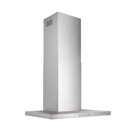 BWT1304SS Broan® 30-Inch Convertible Wall-Mount T-Style Chimney Range Hood, 450 Max CFM, Stainless Steel