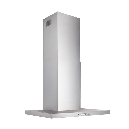BWT1304SS Broan® 30-Inch Convertible Wall-Mount T-Style Chimney Range Hood, 450 Max CFM, Stainless Steel