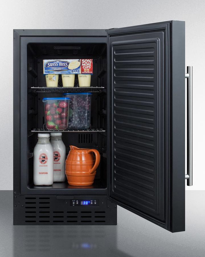 Summit FF1843B 18" Wide Built-in All-refrigerator