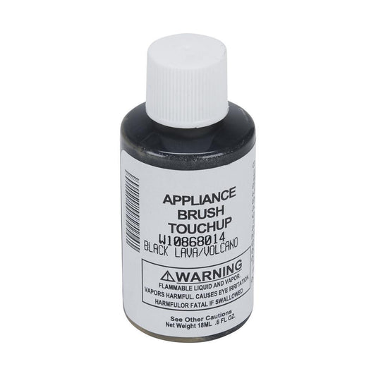 Whirlpool W10868014 Touch-Up Paint with a Brush - Black Lava/Volcano 0.6-oz