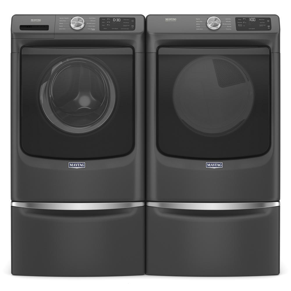 Maytag MED5630MBK Front Load Electric Dryer with Extra Power and Quick Dry cycle - 7.3 cu. ft.