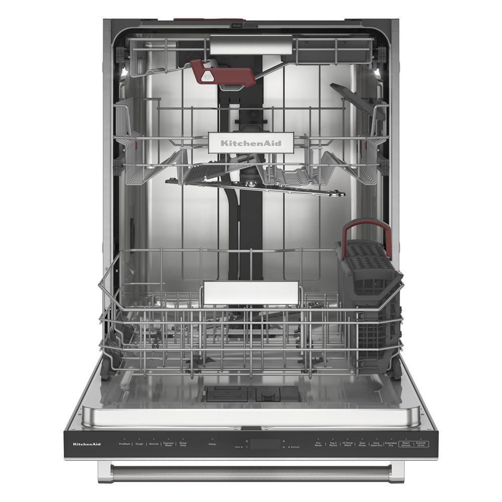 Kitchenaid KDTF924PPS 39 dBA PrintShield™ Finish Flush-to-Cabinet Dishwasher with FreeFlex™ Fit Third Level Rack