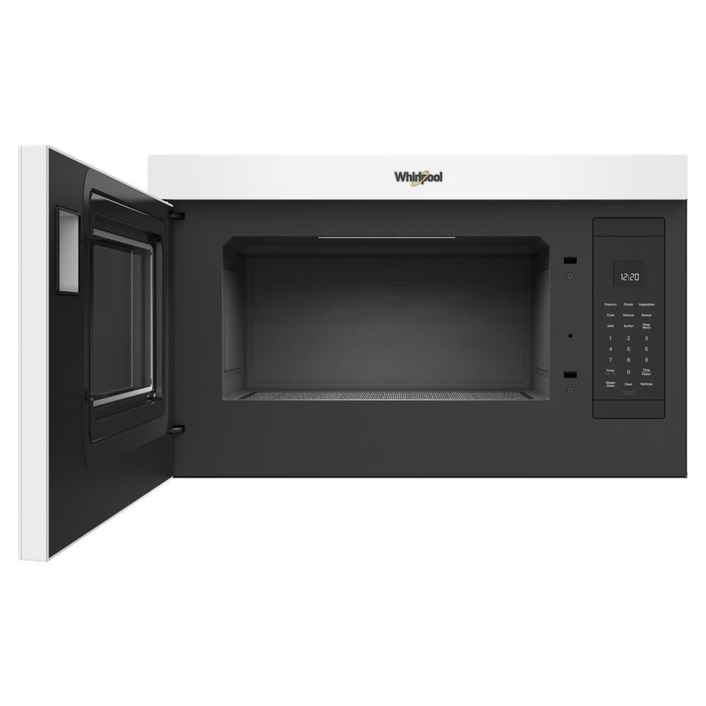 Whirlpool WMMF5930PW 1.1 Cu. Ft. Flush Mount Microwave with Turntable-Free Design