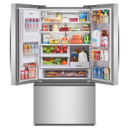 Whirlpool WRFC7036RZ 36-inch Wide True Counter Depth 3-Door French Door Refrigerator - 23.4 cu. ft.
