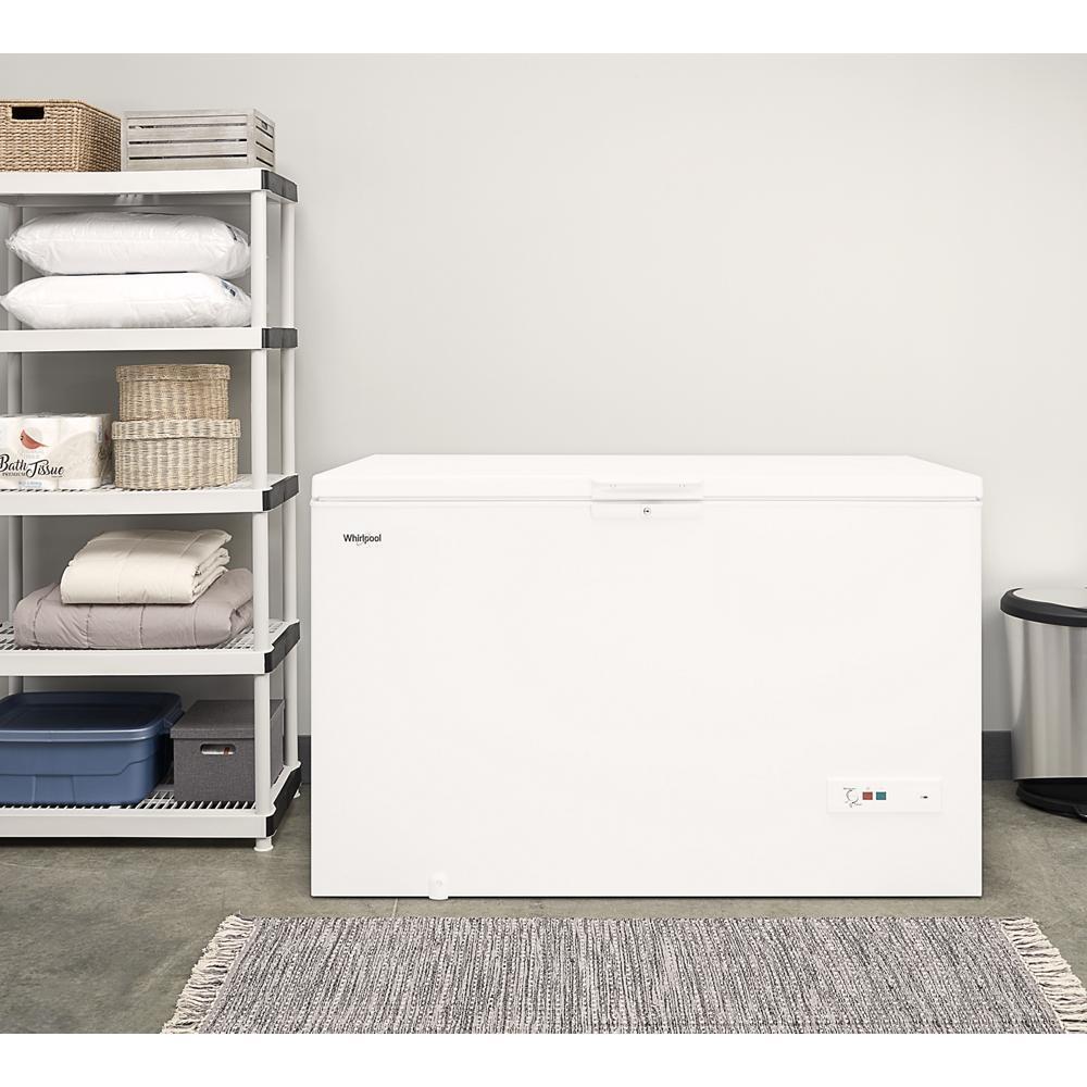 Whirlpool WZC5216LW 16 Cu. Ft. Convertible Chest Freezer with 3 Storage Levels