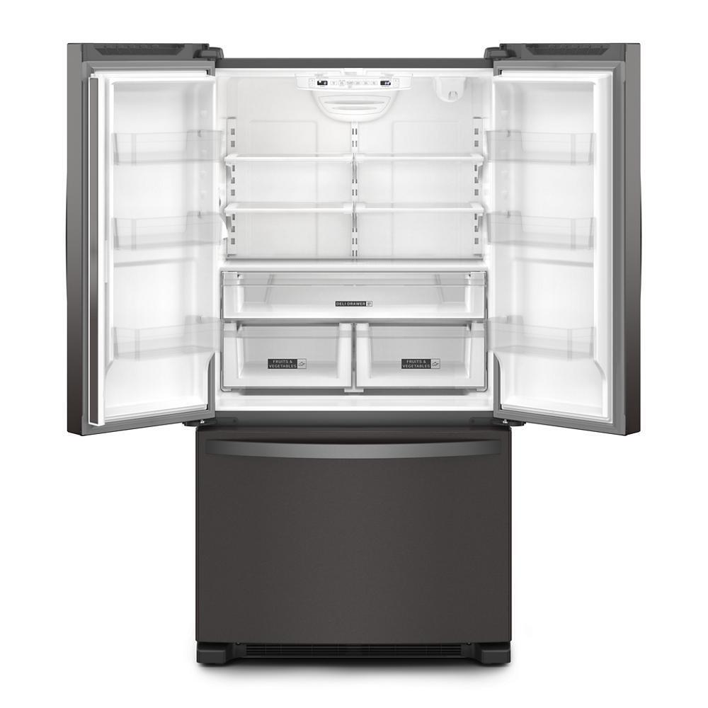 Whirlpool WRFC2036RV 36-Inch Wide Counter-Depth French Door Bottom Mount Refrigerator - 20 cu. ft.