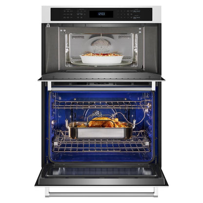 KOEC530PWH KitchenAid® 30" Combination Microwave Wall Ovens with Air Fry Mode.