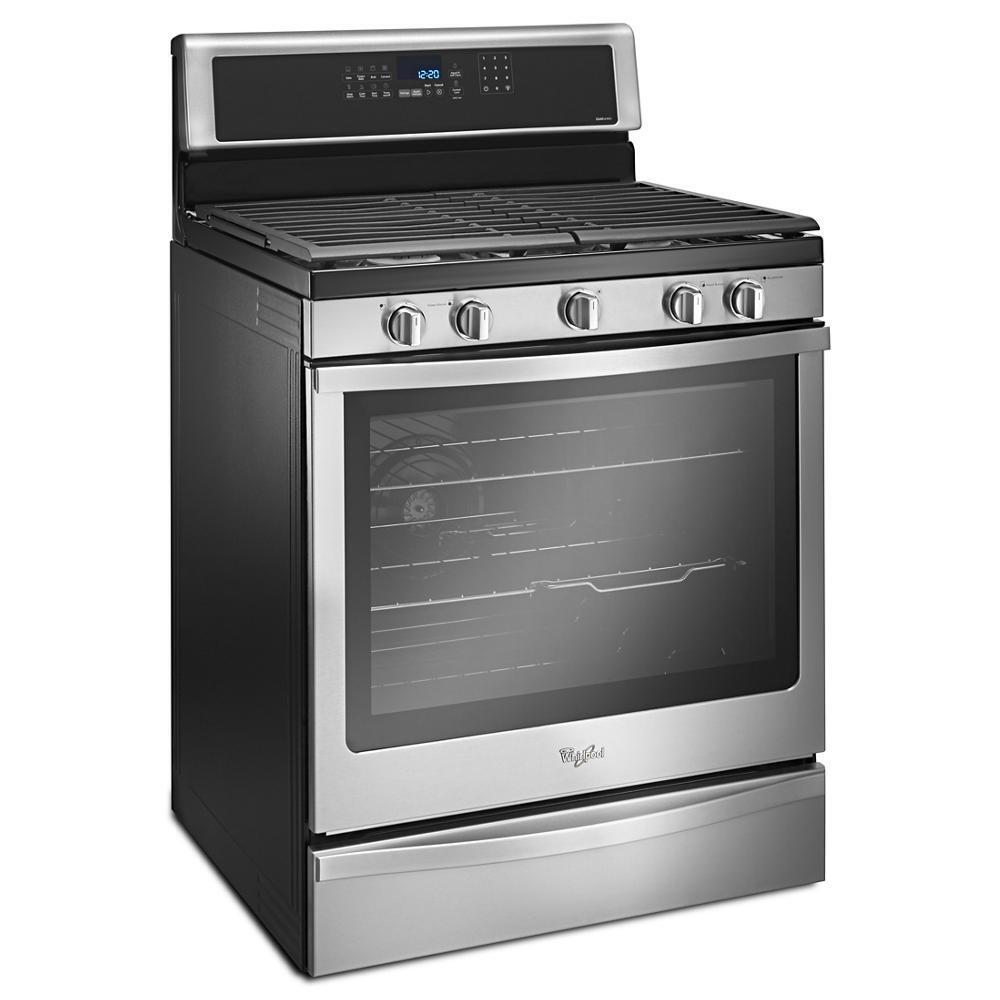 Whirlpool WFG770H0FZ 5.8 Cu. Ft. Freestanding Gas Range with Fingerprint-Resistant Stainless Steel