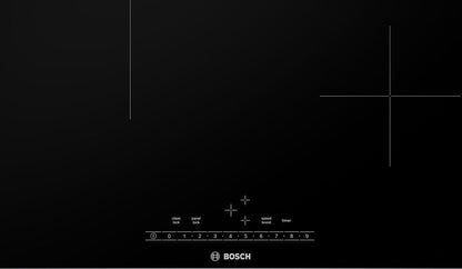 Bosch NIT5460UC 500 Series Induction Cooktop 24" Black, Without Frame