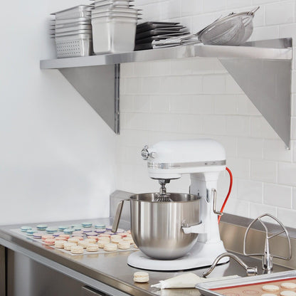 Kitchenaid RKSM8990WH Refurbished NSF Certified® Commercial Series 8 Quart Bowl Lift Stand Mixer