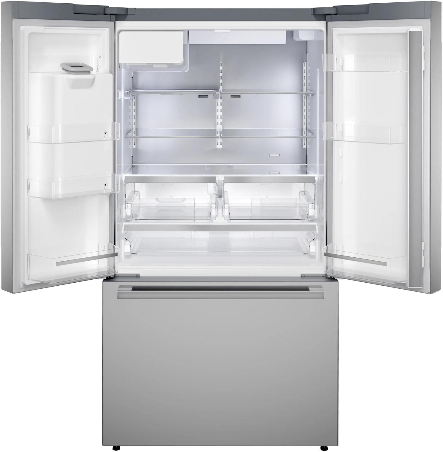 Bosch B36FD52SNS 500 Series French Door Bottom Mount Refrigerator 36" Stainless steel (with anti-fingerprint)